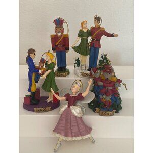 CVS Treasure Nutcracker Mouse  Fairy Christmas Tree Ballet  2001 Lot of 5